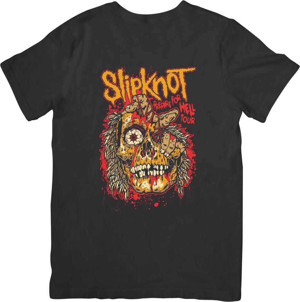 Slipknot Music Unisex Fit for Men & Women Quality Cotton T-Shirt Black