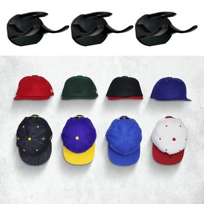 Baseball Hat Hook Strong Load-bearing Waterproof Easy To Install Cowboy Hat Rack Holder Wall Organizer Home Supplies