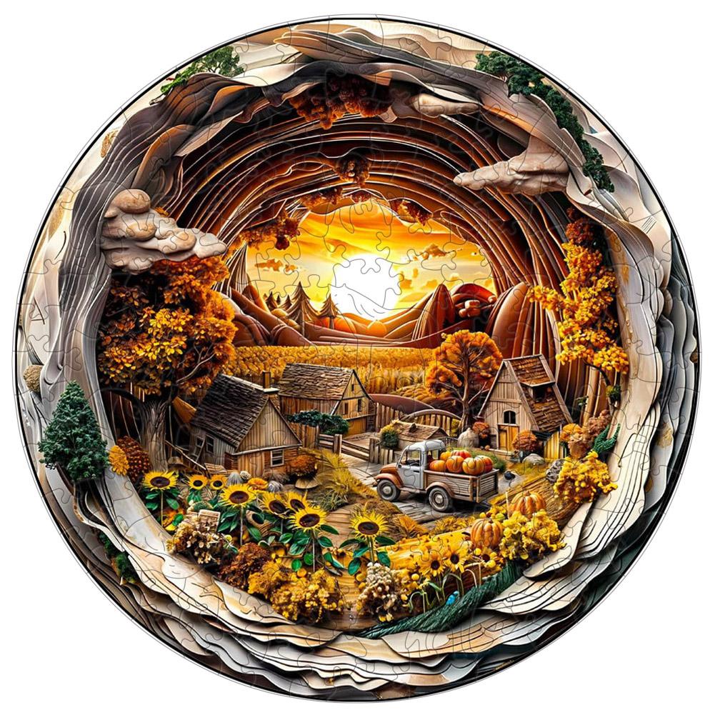 Non-Toxic Animal Cat Jigsaw Puzzles For Kids Wooden Puzzle Memory Game To Play In Family 3D Wood Puzzle Montessori Toy