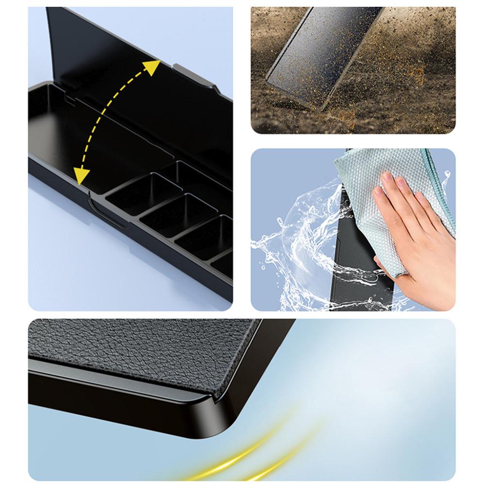 Keyboard Wrist Rest with Storage Case Ergonomic Keyboard Pad Desktop Storage Box for Laptop Office Computer