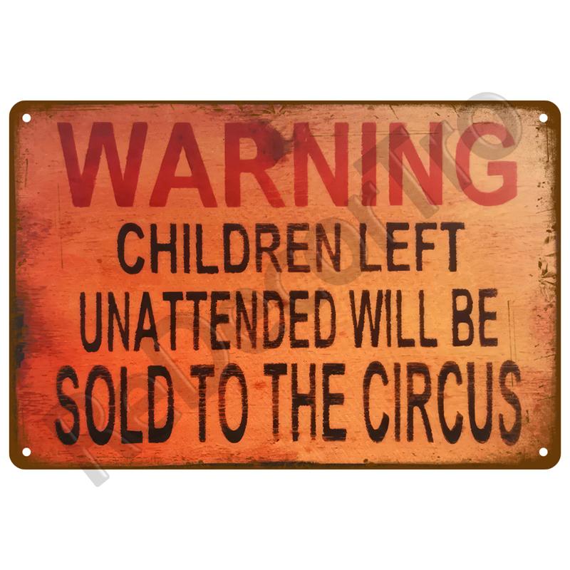 Caution Warning Metal Sign For Safety Signs Danger Beware Tin Sign Plate Home Wall Decor Vintage Plaque Home Art Painting Poster