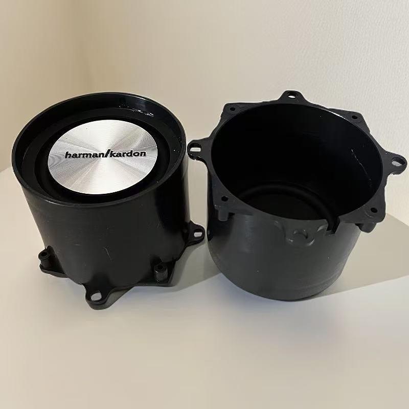 2 4-ohm 15W Dual Diaphragm Subwoofer Enclosure for DIY Audio Mods