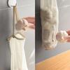 Bottom Open Hanging Storage Bag Multi-functional Large Capacity Wall Hanging Organizer Onion Ginger Garlic Garbage Storage Bags