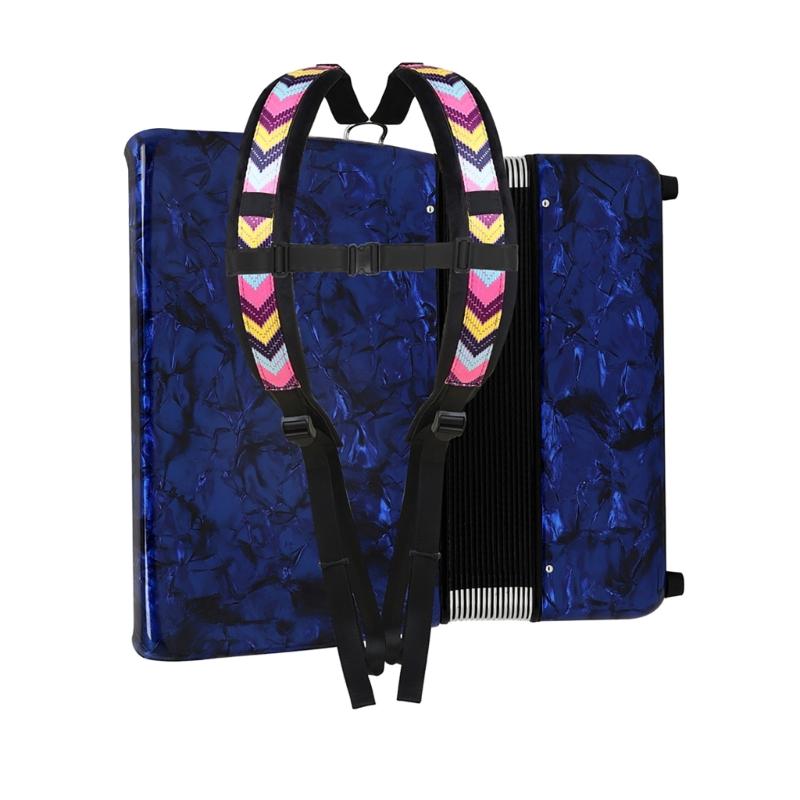 Adjustable Double Shoulder Straps Universals Accordion Strap Wear Resistant Musical Instrument Accessory