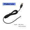 USB-Kabel Netzkabel für Cynosa Gaming-Tastatur Zuverlässiger Ersatzdraht für mechanische Tastaturen