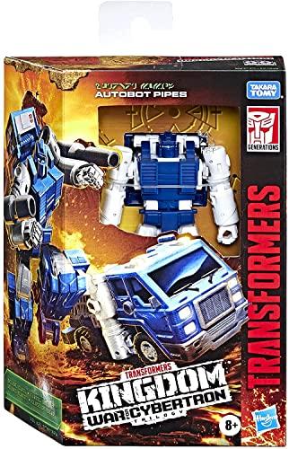 Transformers Generations 2021 War for Cybertron Trilogy: Kingdom Deluxe Class Autobot Pipes / TRANSFORMERS GENERATIONS WAR FOR CYBERTRON TRILOGY : KIN