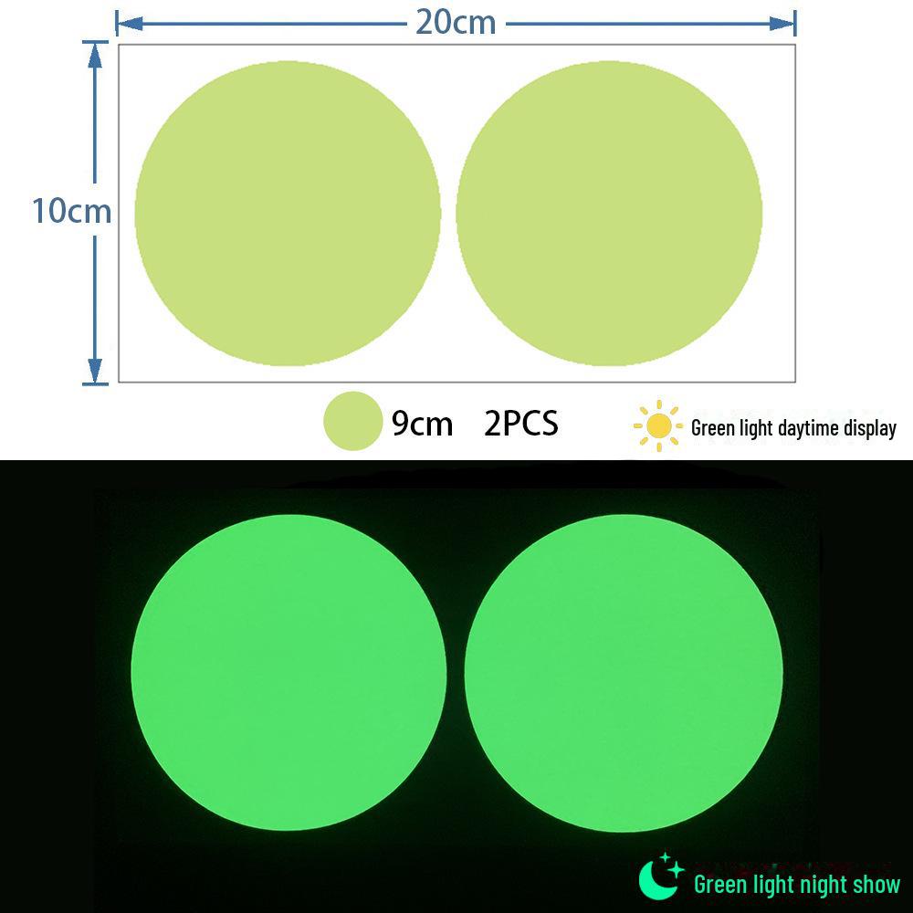Leuchtende Punkt Wandaufkleber: 392 Fluoreszierende, Selbstklebende Sticker zur Dekoration von Kinderzimmern und für DIY-Projekte