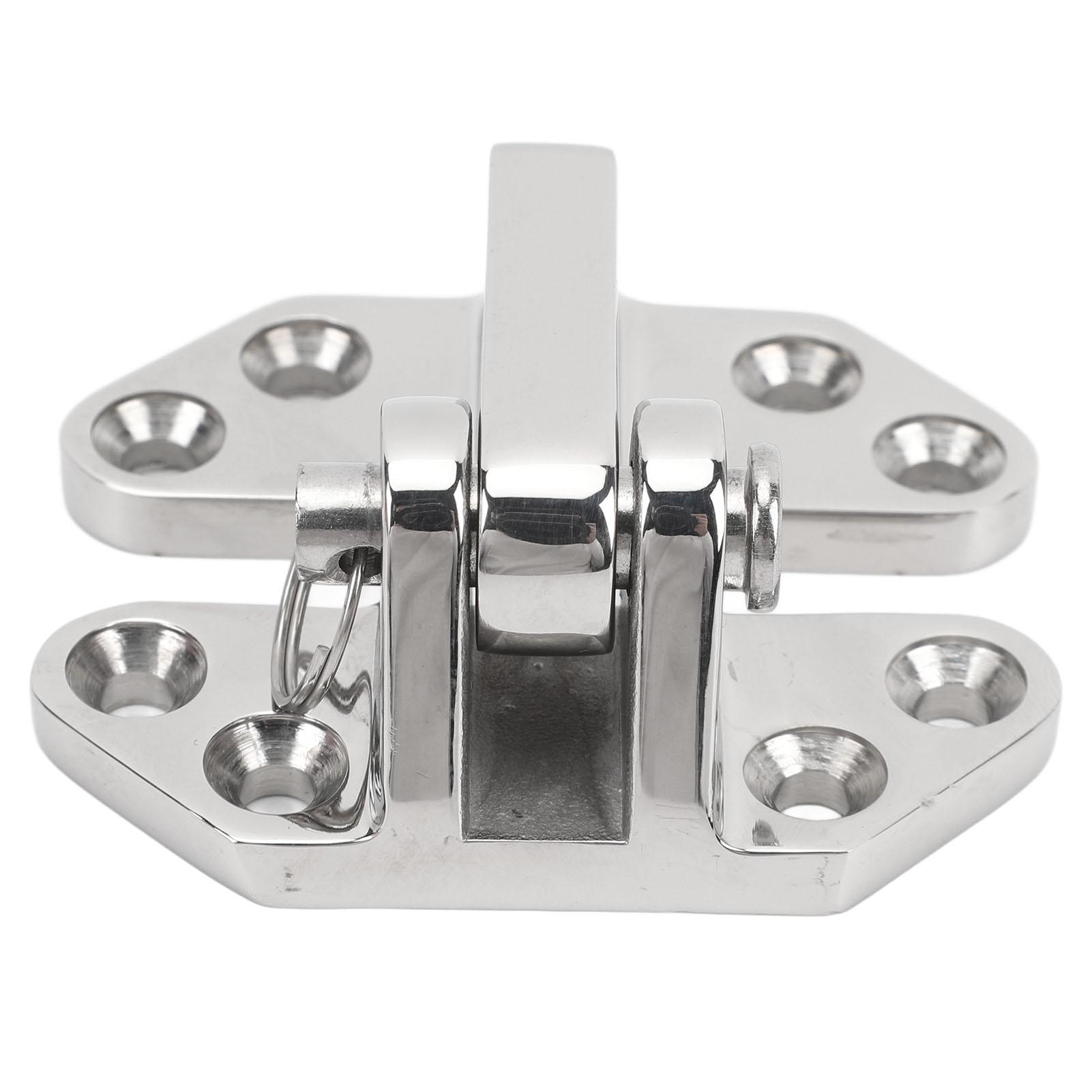

Marine Hinge 316 Stainless Steel Mirror Polished Rust Resistant Deck Hinge Boat Cabin Cover Hinge for Yacht