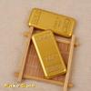 30pcs+1pc Highly Realistic Fake Golden Bars - Modern Metal Decorative Strips, Suitable for Home and Office, No Power Required