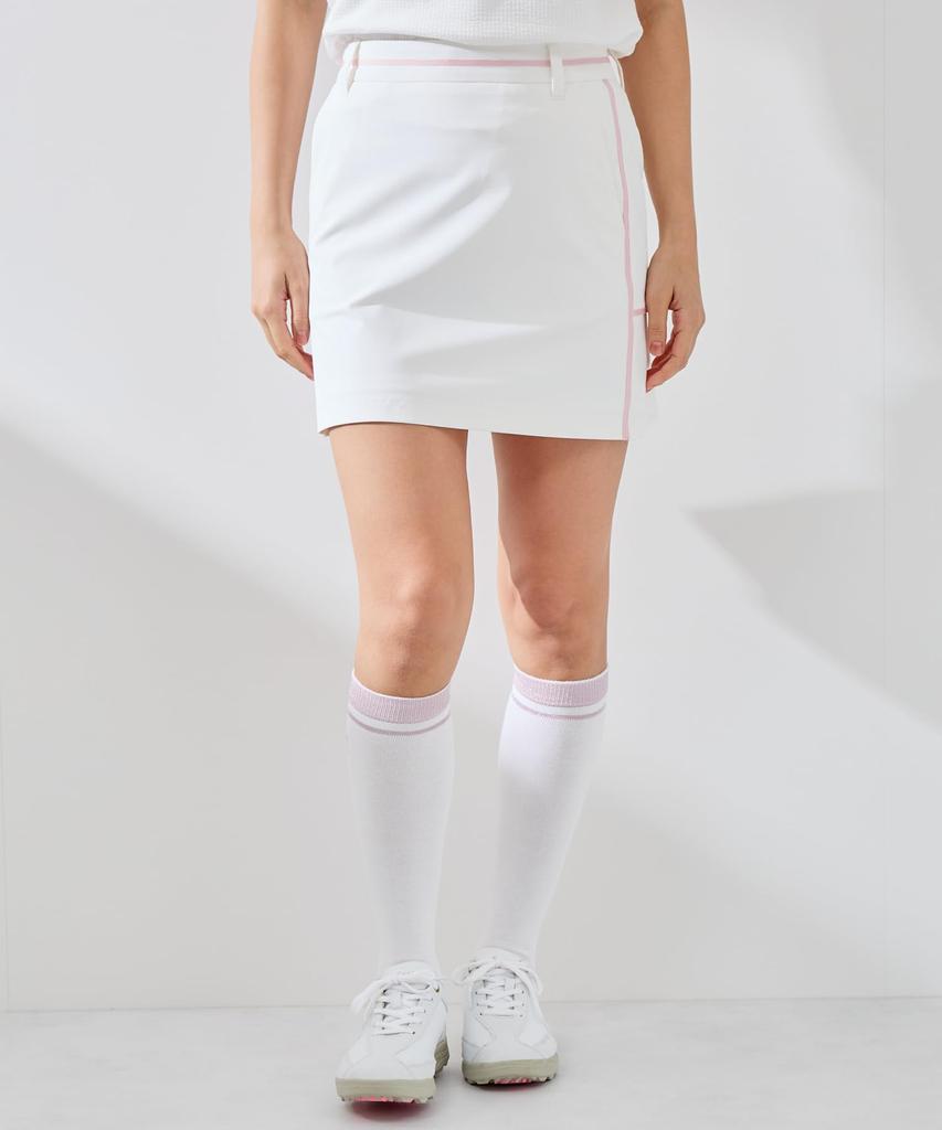 Jun Rope Skirt Body Shell Color Scheme Thin Line Skirt ERC55000 White & [UV Protection] [Water Repellent] [Sheerness Prevention] [Stretch] (10)