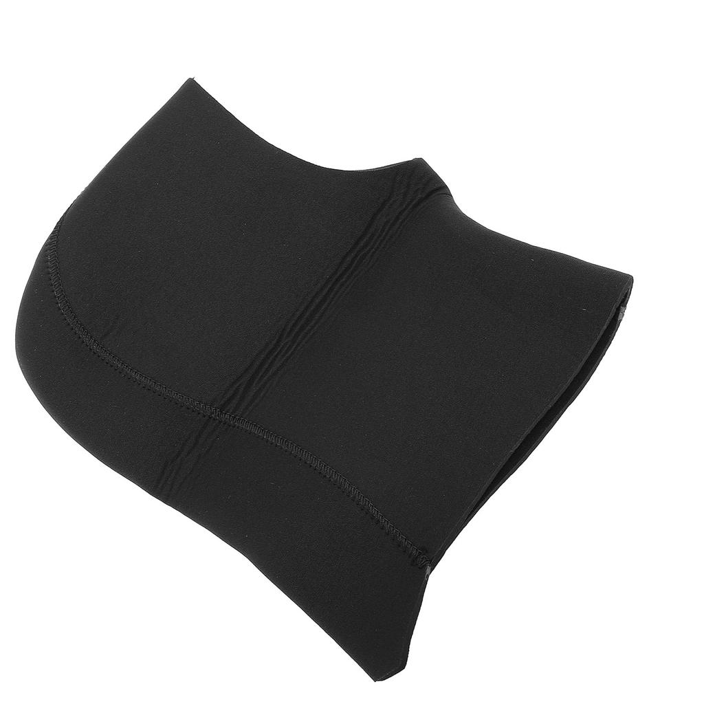Wetsuit Hood Head Ear Protection UV Proof Breathable Diving Hat for Surfing Snorkeling Black 5mm S M