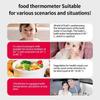 Digital Meat Thermometer Cooking Food Kitchen BBQ Probe Water Milk Oil Liquid Oven Digital Temperaure Sensor Meter TP101