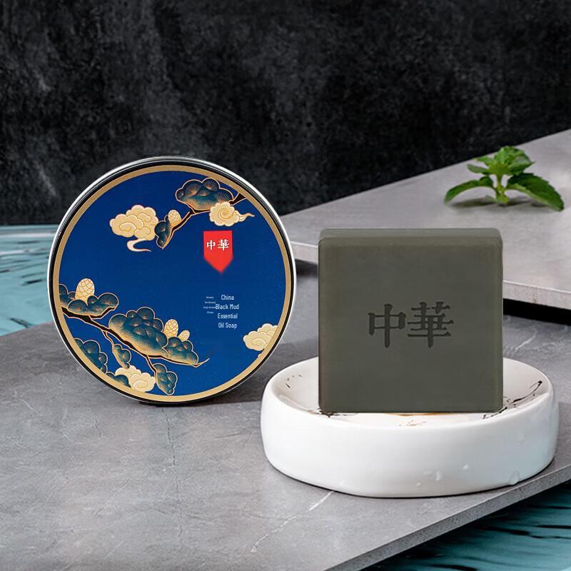 Zhonghua Essential Oil Black Mud Soap