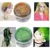 Mofajang Unisex Hair Colour Wax in 9 Shades Including Blue and Burgundy, 120g Plant-Based Cream for Easy Wash