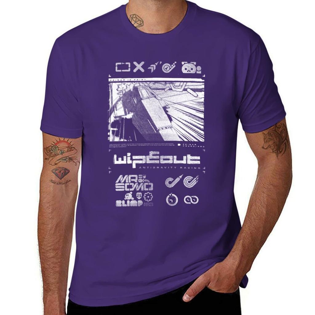 Wipeout Fury Feisar Streetwear Kunst Weißes T-Shirt Shirts Grafische T-Shirts Niedliche Oberteile T-Shirt Unisex