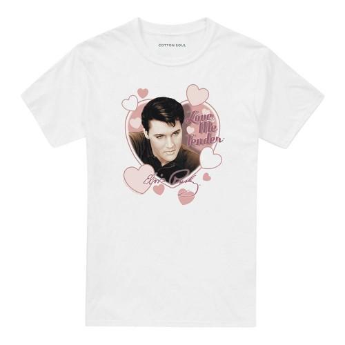 Elvis Presley Unisex Adult Love Me Tender T-Shirt