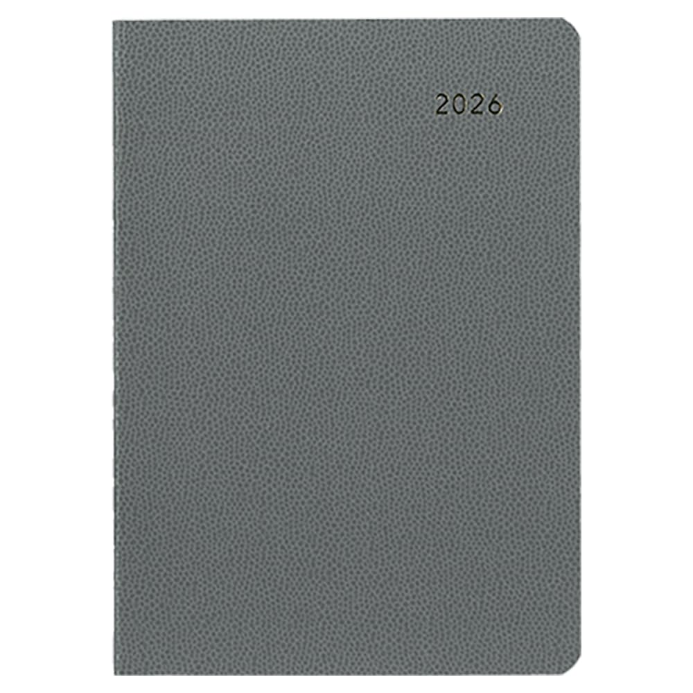 

DaiGo 2026 Schedule Book Mill Weekly Left A6 Gray E9629 серый