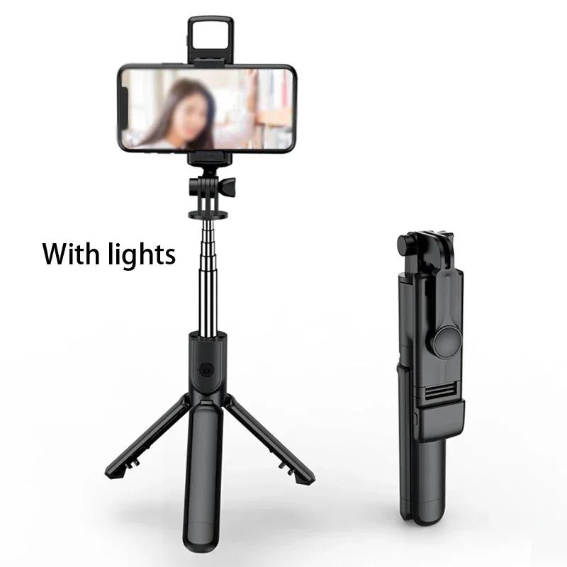 Selfie Stick Extendable Tripod Phone Tripod with,Group Selfies Live Streaming Video Recording Compatible with All Cellphones