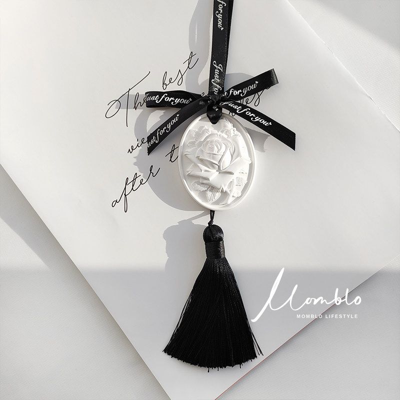 

Rose Goddess Aromatherapy Pendant Car Decorations Rose Tassel Pendant