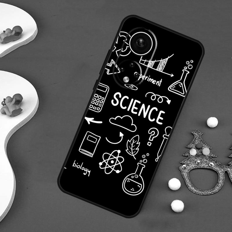 Symbol Math Science Physics Formulas Case For Honor Magic 7 Pro 6 5 50 70 90 200 Lite X9b X9a X8a X8b X7a X6a X8 X9 X9c Cover