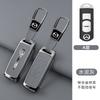 Leather Car Key Case Cover Shell For Mazda 2 3 5 6 Demio CX-3 CX-4 CX-5 CX-7 CX8 CX-9 MX5 Axela Atenza 2015-2019 Car Accessories