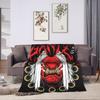 Gantz Metal Plush Blanket Child  Flannel Throw Blanket For Bedroom Super Soft Customized Quality Bedspread Gift