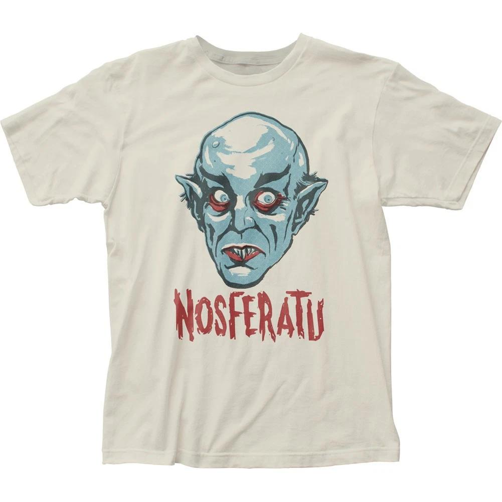 

Nosferatu Vintage Style Mens T Shirt Classic Pop Horror Movie Tee New Natural XL