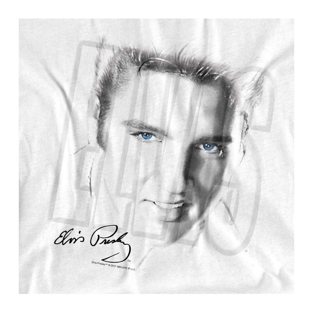 Elvis Presley Unisex Adult Blue Eyes T-Shirt