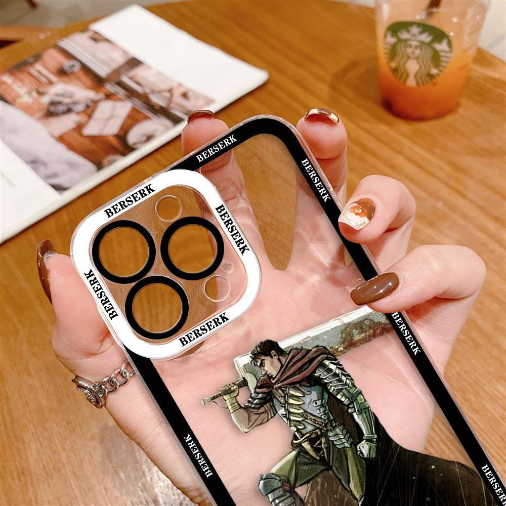 B-Berserk G-Guts Griffith Clear Phone Case For Samsung A73 A72 A71 A57 A56 A55 A54 A53 A52 A51 A36 A35 A33 A32 A26 A23 A22 Case