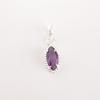 Natural Amethyst Gemstone 925 Sterling Silver Jewelry Handcrafted Women Pendant PP-59-3