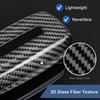 T-carbon Real Glass Fiber Key Fob Protector Keychain Compatible with Ram 1500 2500 3500 TRX Limited Rebel Bighorn Lonestar Laramie Key Fob Cover