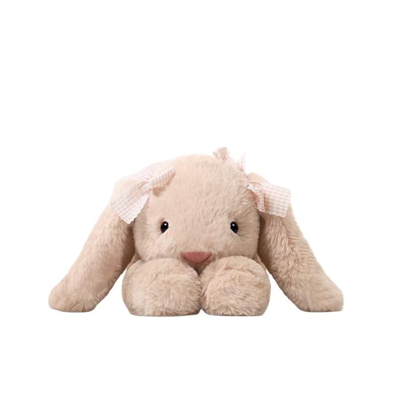 Simulated Shy Rabbit Doll Stuffed Plush Toy Cartoon Anime Cute Pillow Pillow Pillow Children's Birthday Gift Fun Doll
