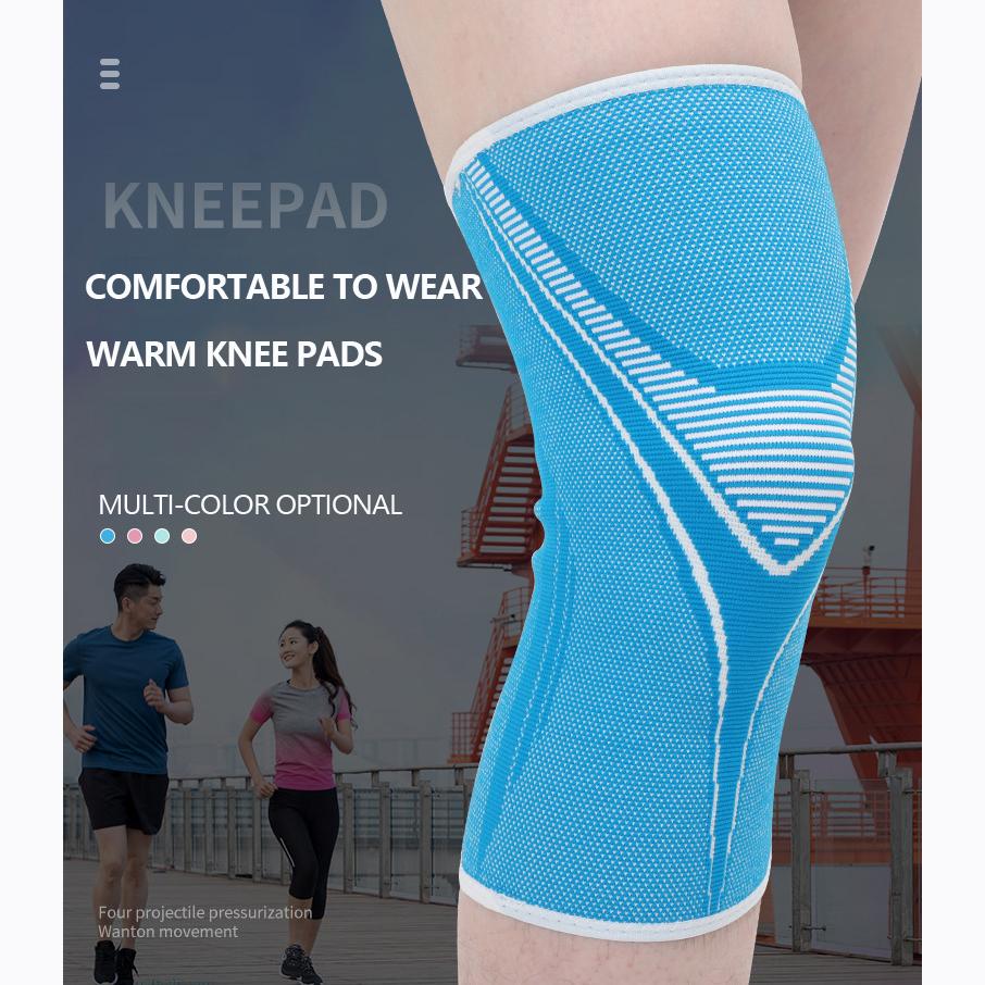 Buy 1PCS Yoga Running Fitness Cycling Knee Support Braces Elastic Nylon