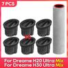 Compatible For ( Dreame H20 Ultra Mix / H30 Ultra Mix ) Parts Accessories Soft Brush Roller Filter Robot Vacuum Cleaner Kit