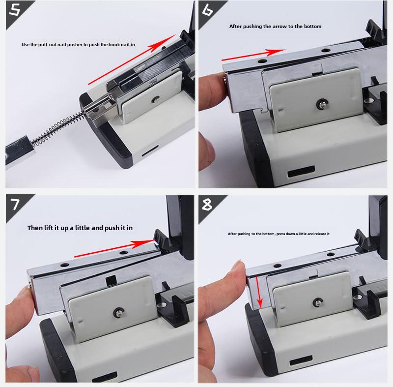 Huapuda 240 Heavy-Duty Extra Large Stapler for Students and Leather Projects