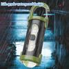 Rechargeable Keychain Flashlights 4 Modes Work Light Flashlight Super Bright Mini Emergency Keychain Light for Walking Hiking