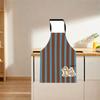 Anti Splash Kitchen Apron Cartoon Design Baking Apron Creative Cooking Apron  BBQ