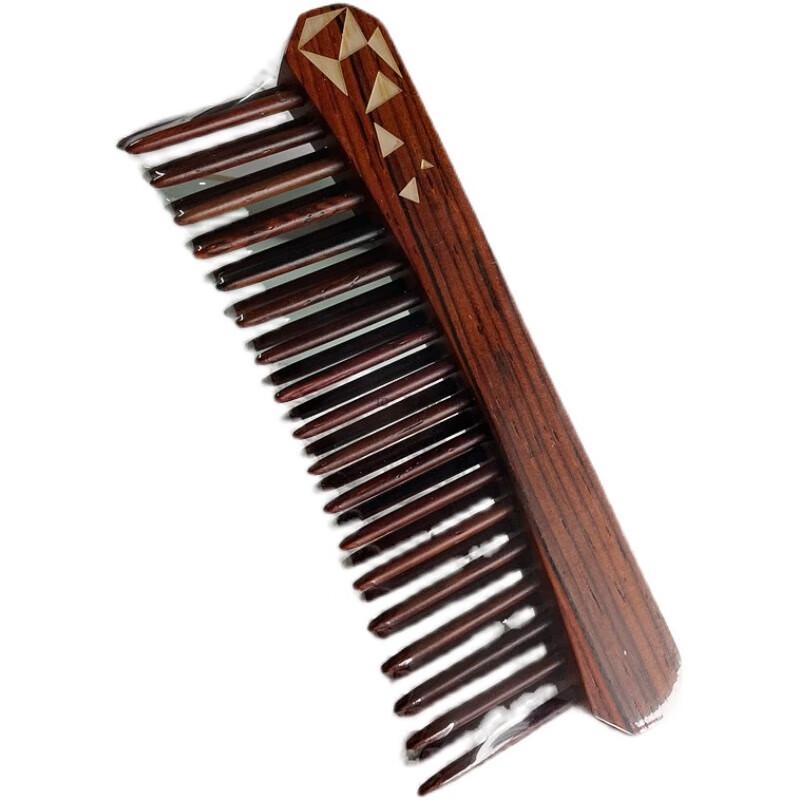 Tan Mujiang Natural Yellow Rosewood Hair Comb
