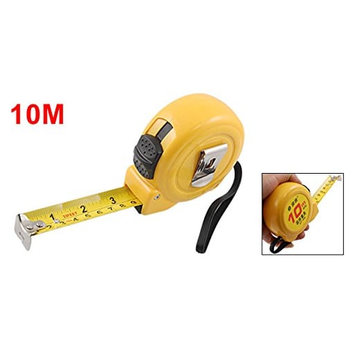 uxcell Tape Measure, Measuring Tool, Ruler with Strap, 10m (33ft)