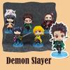 Unique Demon Slayer Q Doll Collectibles Perfect For Otaku Themed Desktop Decor