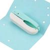Multi-functional Mini Hand Hole Puncher Plastic Paper Punch Manual Hole Punch  Stationery Supplies