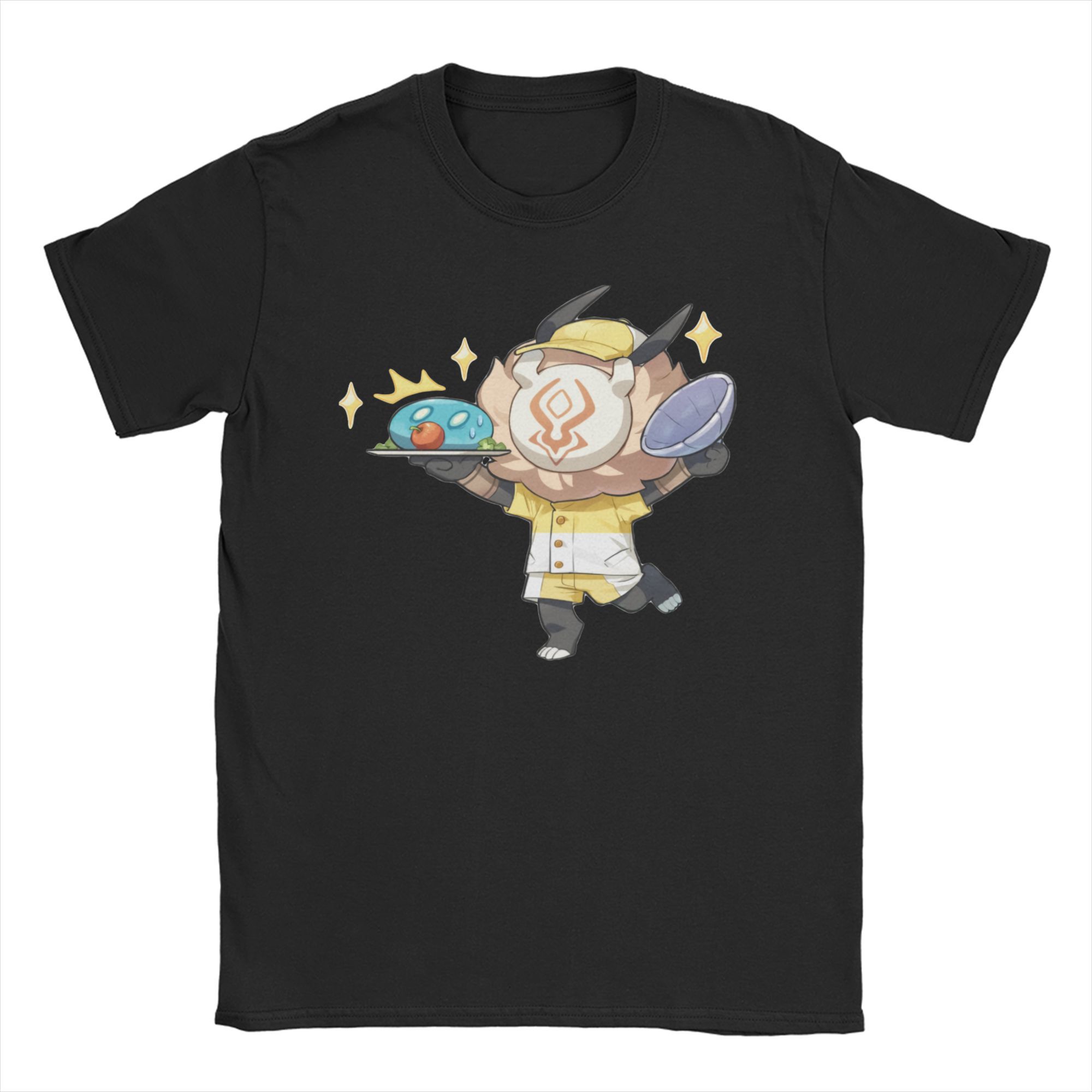 

Novelty Xiao Genshin Impact Anime T-Shirts Men Women s Round Neck Cotton T Shirts Paimon Game Short Sleeve Tee Shirt Clothing 4XL