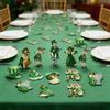 24Pcs Wooden Patrick's Day Perfect Ornament Decorative Accessories For Irish Themed Home And Office Decoration
