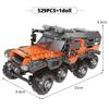 ZKZC Technical Off-road Racing Vehicle Truck Car Model Building Blocks City Monster Trucks Bricks Toys For Children Gift