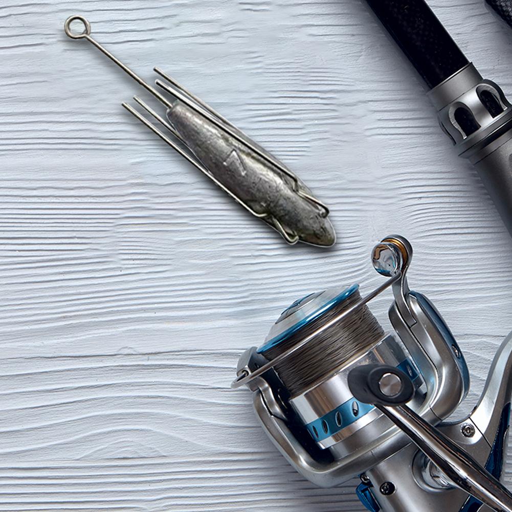 1/2/4PCS Sputnik Sinker Surf Fishing Tool Long Tail Saltwater Surf Casting Sinkers Catfish Beach Spider Weights Bass FishingTack