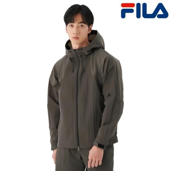 Fila Hood Windbreaker Hype Khaki Fs2jkg2204x Dkh