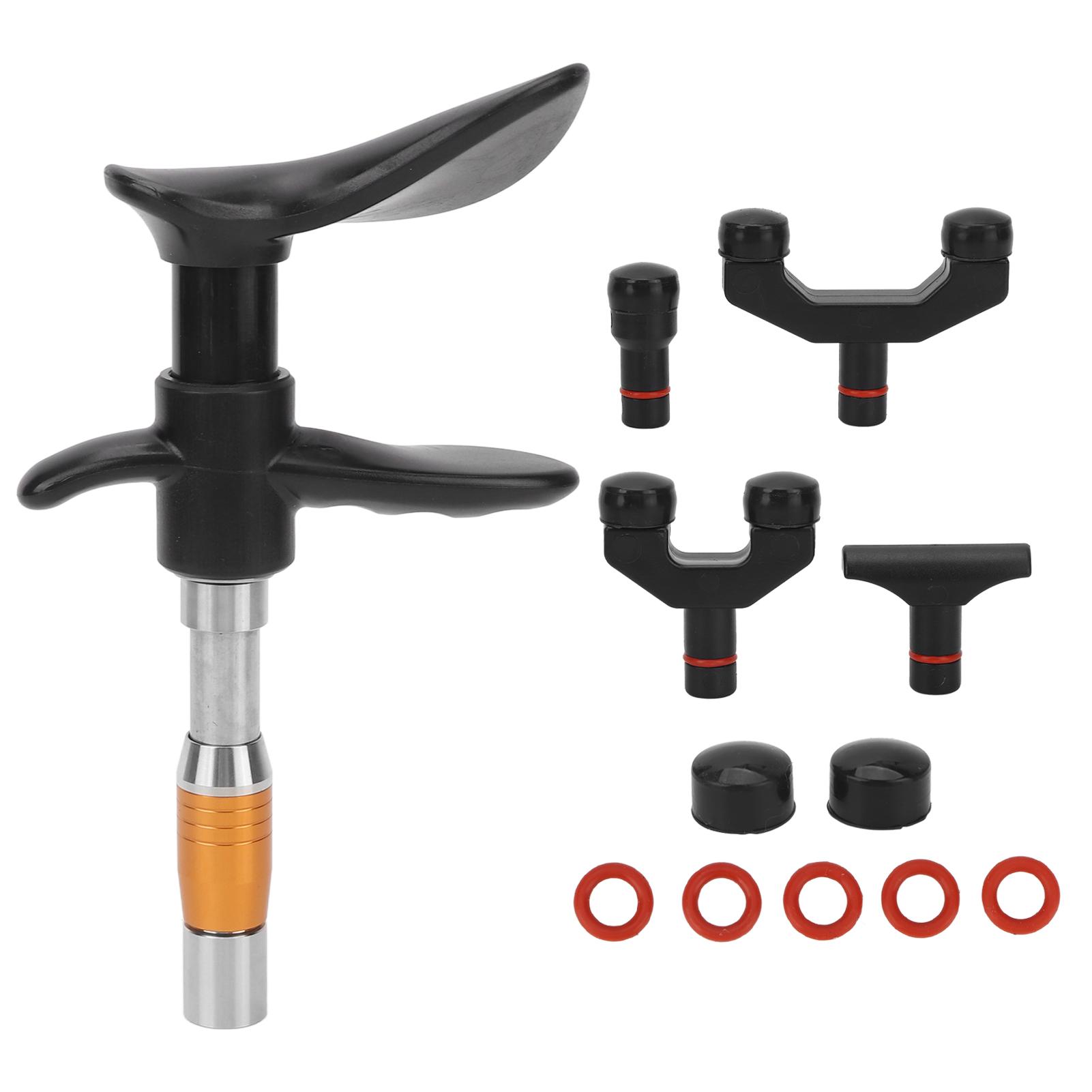 

Инструмент для коррекции хиропрактики 4 массажные головки позвоночника регулировка корректора ручной инструмент с золотой