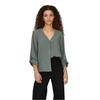 Only Womens/Ladies Polka Dot V Neck Long-Sleeved Shirt