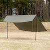 BUNDOK Square Tarp Khaki Standard BDK-23KA