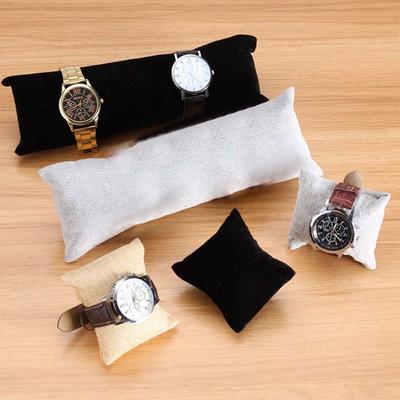Durable Velvet Gift Cushion Jewelry Organizer Wristwatch Holder Bracelet Display Display Pillow